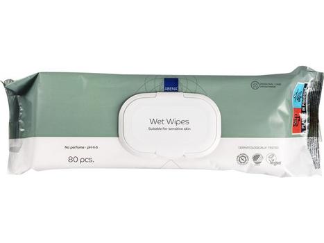 ABENA Våtserviett ABENA 20x27 u/p pl.lokk (80) (6595)