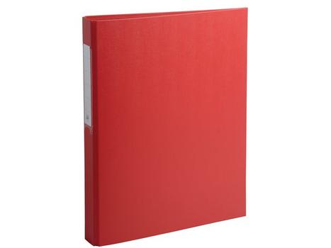 EXACOMPTA Ringperm EXACOMPTA A4 25/40mm 2R rød (54385E*10)