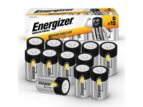 ENERGIZER Batteri ENERGIZER Industri D/LR20 (12) (636108)