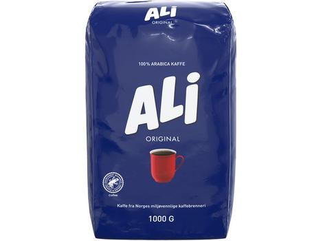 ALI KAFFE Kaffe ALI proff automatmalt 1000g (5537030*9)