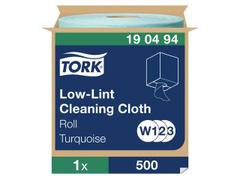 TORK 190494 Sensitiv W1/W2/W3 aftørringsklud turkis