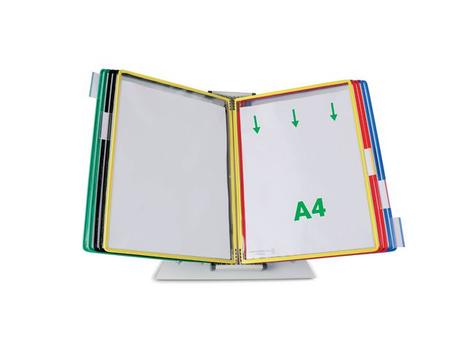 TARIFOLD Bordstativ DJOIS med 10 lommer ass.f (434169)