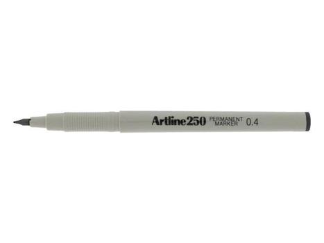 ARTLINE 250 Permanent Marker 0.4 sort (EK-250  black*12)