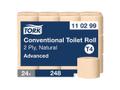 TORK 110299 Advanced toiletpapir 2-lags T4 natur 24rl