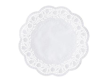 PAPSTAR Fatpapir PAPSTAR Ø33cm hvit (8) (18264)