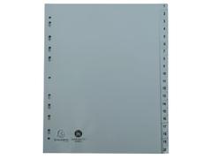 EXACOMPTA Register EXACOMPTA FOREVER A4 1-20 grå