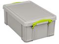 Really Useful Box Oppbevaringsboks RUP resirk 9L grønn/grå