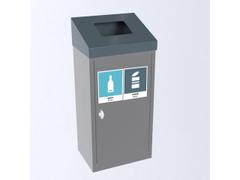 Røros Avfallsbeholder Aursunden 60L Glass/met