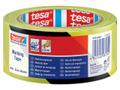 TESA 60760 Varseltape 50mm x 33m, gul/sort