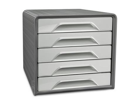 CEP Skuffekabinett CEP Smoove 5 skuffer grå (1071116361)