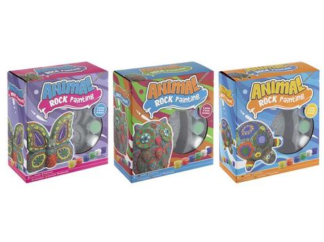 Grafix Hobbysett GRAFIX Rock paining dyr (200065)