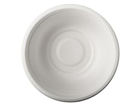 PAPSTAR Tallerken dyp PURE bagasse 500ml (12) (89762)