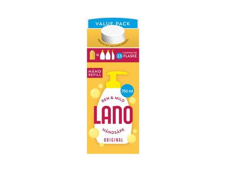 LANO Håndsåpe LANO kartong refill 0,75L (510003594)