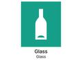 OEM Kildesorteringsetikett Glass