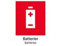 OEM Kildesorteringsetikett Batteri