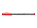 STAEDTLER Fiberpenn STAEDTLER PL 371 brush rød