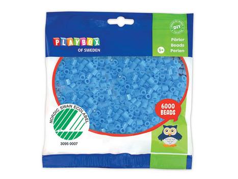 PLAYBOX Perler PLAYBOX lys blå (6 000) (2456292)