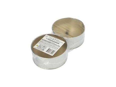 PAPSTAR Fakkelboks PAPSTAR Ø10cm sølv (2) (49144)