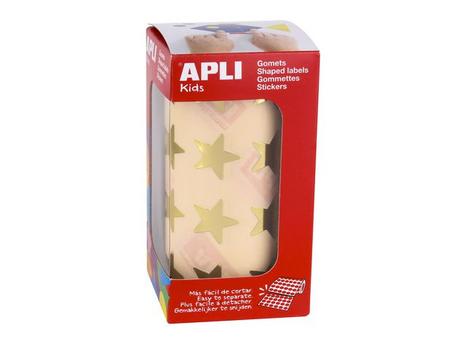 APLI Stickers APLI stjerne gull Ø19,5 (1416) (12044)