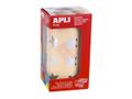 APLI Stickers APLI stjerne sølv Ø19,5 (1416)