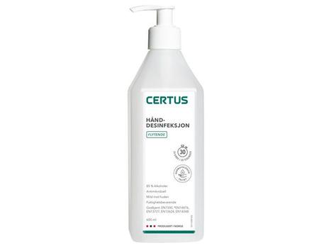 Certus Hånddesinfeksjon CERTUS flyt pump. 0,6L (FD117)