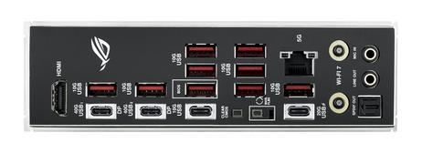 ASUS ROG STRIX X870E-E GAMING WIFI, ATX, AM5, DDR5, 3x M.2 PCIe 5.0, 2x USB4, 5GbE LAN, Wi-Fi 7 320MHz (802.11be) (90MB1IB0-M0EAY0)