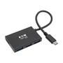 TRIPP LITE TRIPPLITE 4-Port USB-C Hub USB-C to 4x USB-A Ports USB 3.0 Black (U460-004-4A-AL)