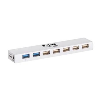 TRIPP LITE TRIPPLITE 7-Port USB 3.0/USB 2.0 Combo Hub USB Charging 2 USB 3.0 & 5 USB 2.0 Ports (U360-007C-2X3)