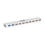 TRIPP LITE TRIPPLITE 10-Port USB 3.0/USB 2.0 Combo Hub USB Charging 2 USB 3.0 & 8 USB 2.0 Ports