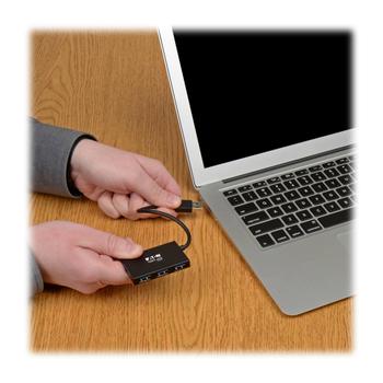 TRIPP LITE 4-Port Slim Portable Usb-A  (U360-004-4A-AL)