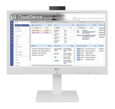 LG ALL-IN-ONE THIN CLIENT, 24", FHD, PENTIUM CPU N6005, 256GB SSD, 8GB RAM, WIFI, BT, WEBCAM, RFID READER, IEC 60601, NON OS (24CR671N-2P)