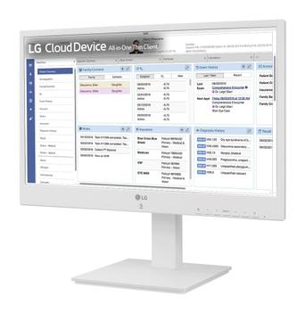 LG ALL-IN-ONE THIN CLIENT, 24", FHD, PENTIUM CPU N6005, 256GB SSD, 8GB RAM, WIFI, BT, WEBCAM, RFID READER, IEC 60601, NON OS (24CR671N-2P)