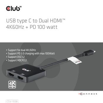 CLUB 3D Video Splitter (CSV-1558)
