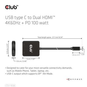CLUB 3D Video Splitter (CSV-1558)