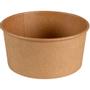 Abena Skål, ABENA Gastro, 5,1cm, Ø18,7cm, 900 ml, 1000 cm³, brun, pap/PE, 30 oz