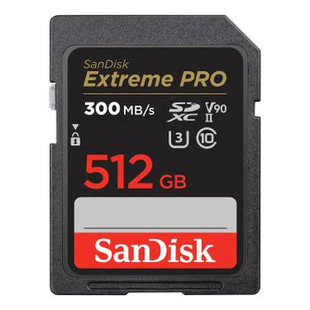 SANDISK Extreme PRO SDXC 512GB 300MB/s (SDSDXDK-512G-GN4IN)