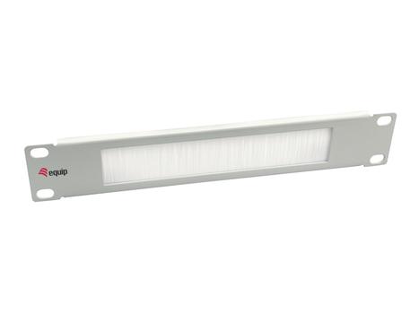EQUIP 10" Brush Panel 1U, Light Grey (327533)