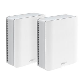 ASUS ZenWifi BT8 Wi-Fi 7 mesh router 2-pack, BE14000, tri-band, dual 2.5G ports (90IG0930-MO3B20)
