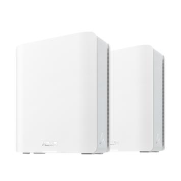 ASUS ZenWifi BT8 Wi-Fi 7 mesh router 2-pack, BE14000, tri-band, dual 2.5G ports (90IG0930-MO3B20)