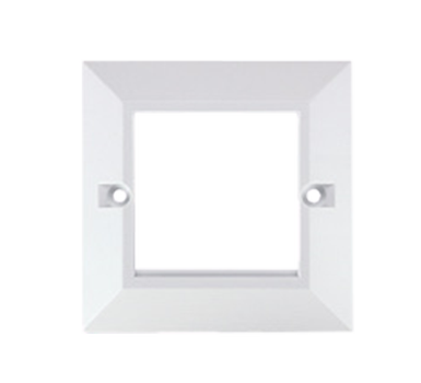 HEXATRONIC frame 86x86mm keystone jack Wall box for 1/2 keystone jacks (13312)