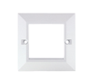 HEXATRONIC frame 86x86mm keystone jack Wall box for 1/2 keystone jacks