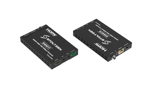 STOLTZEN SHE401 HDBaseT Kit med RS232 HDMI 10.2Gbps 4K, RS232 & IR (SHE401)