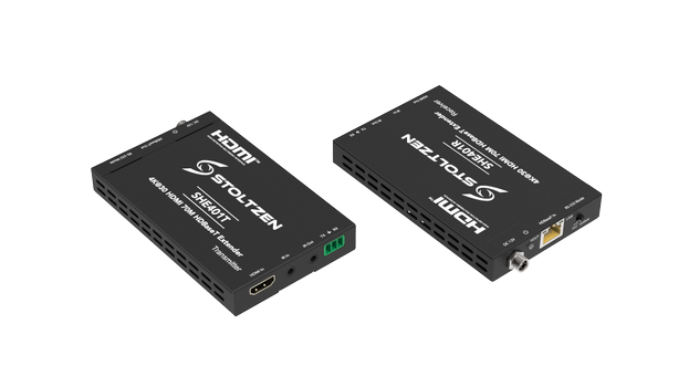 STOLTZEN SHE401 HDBaseT Kit med RS232 HDMI 10.2Gbps 4K, RS232 & IR (SHE401)
