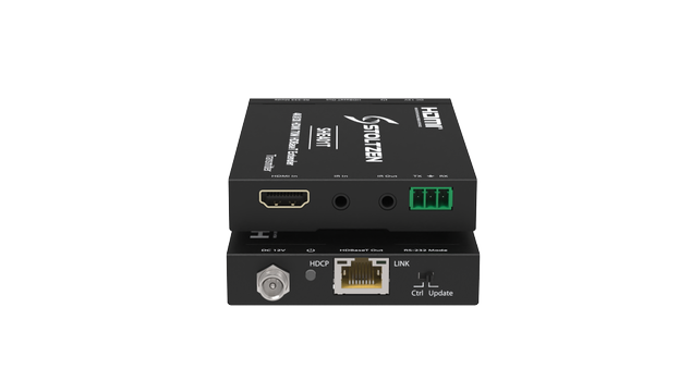 STOLTZEN SHE401 HDBaseT Kit med RS232 HDMI 10.2Gbps 4K, RS232 & IR (SHE401)