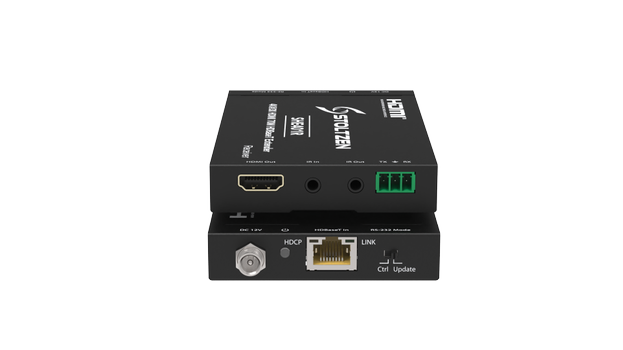 STOLTZEN SHE401 HDBaseT Kit med RS232 HDMI 10.2Gbps 4K, RS232 & IR (SHE401)
