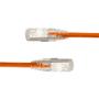 LinkIT SlimPatch U/FTP Cat6a orange 1.5m AWG 28/7 ,LSZH , 4.8mm