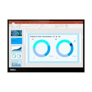 LENOVO Thinkvision M14d 14" Fhd IPS 16:10 14" 2240 x 1400pixels IPS 16:10 60Hz (63AAUAT6WL)