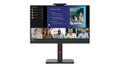 LENOVO ThinkVision T24v-30 - LED-Monitor - 61 cm (24") (23.8" sichtbar) - 1920 x 1080 Full HD (1080p) @ 75 Hz - IPS - 250 cd/m˛ - 1000:1 - 4 ms - HDMI, VGA, DisplayPort - Lautsprecher - Raven Black - Campus