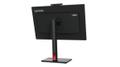 LENOVO ThinkVision T24v-30 - LED-Monitor - 61 cm (24") (23.8" sichtbar) - 1920 x 1080 Full HD (1080p) @ 75 Hz - IPS - 250 cd/m˛ - 1000:1 - 4 ms - HDMI, VGA, DisplayPort - Lautsprecher - Raven Black - Campus (63D8MAT3EU)
