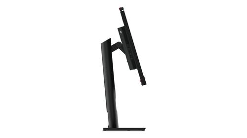 LENOVO ThinkVision T24v-30 - LED-monitor - 24" (23.8" zichtbaar) - 1920 x 1080 Full HD (1080p) @ 75 Hz - IPS - 250 cd/m˛ - 1000:1 - 4 ms - HDMI, VGA, DisplayPort - luidsprekers - ravenzwart (63D8MAT3EU)